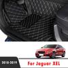 Car Floor Mats For Jaguar XEL  2018 Auto Interiors Accessories Styling  Foot Pads Replacement Vehicles Waterproof Rugs