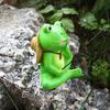 Miniature Statue Flower Pot Decoration, Cute Flower Pot Accessories Resin Statue, Suitable For Terrace, Courtyard, Decoration