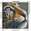 Diamantový obraz Leopard Plné Kulaté Diamantové vyšívání Obrázky zvířat Štrasový křížový steh