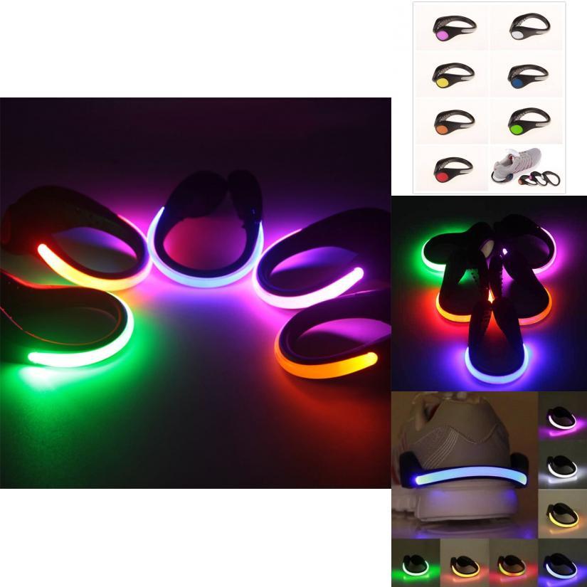 Led Light Shoe Clip Night Running Sports Flash Reflective Shoe Light Cheer Product