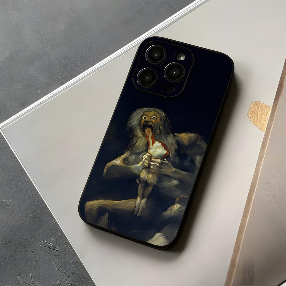 Spain Francisco Goya Art Phone Case For Iphone 15 16 12 14 Se 2020 2022 Pro Excellent Max 11 13 Xr X Xs Plus Funda Shell Cover