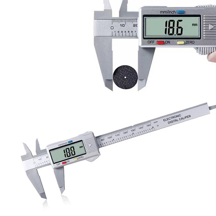 Plastic Digital Caliper for Jewelry Jade Measurement 0-150mm