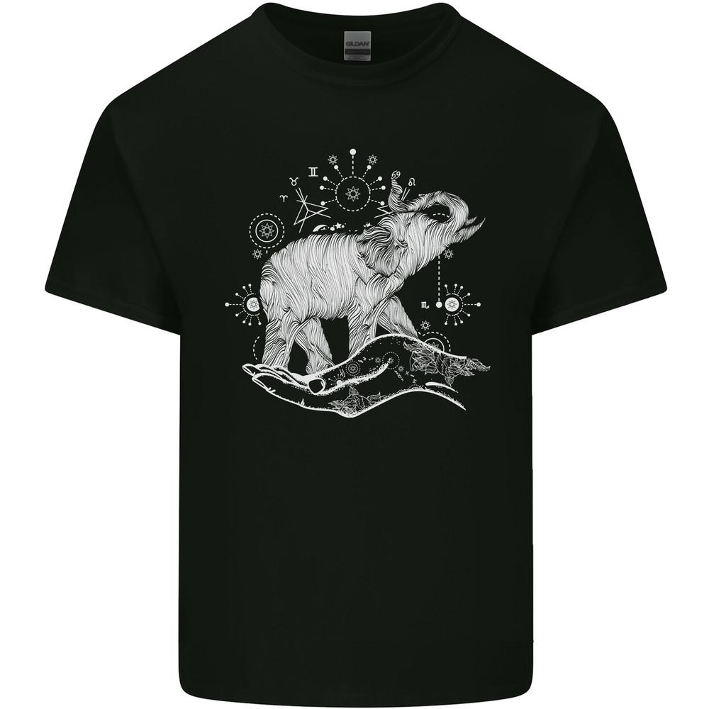 Sacral Style Elephant Meditation Tattoo Art Mens Light Cotton T-Shirt Unisex T-Shirt XXXXL