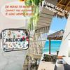 Large Capacity Transparent Travel Makeup Bag-Portable Multi-Functional Organizer for Cosmetics, Pills & Outdoor Toiletry Storage