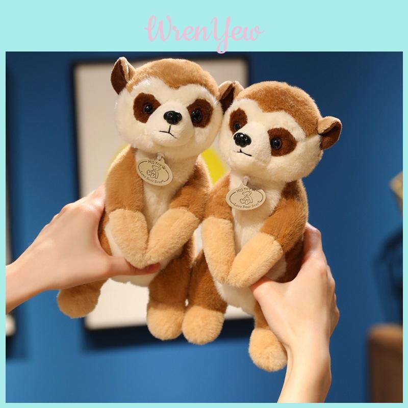 Plush Lemur Toy With Long Tail For Kids Gift And Cuddle