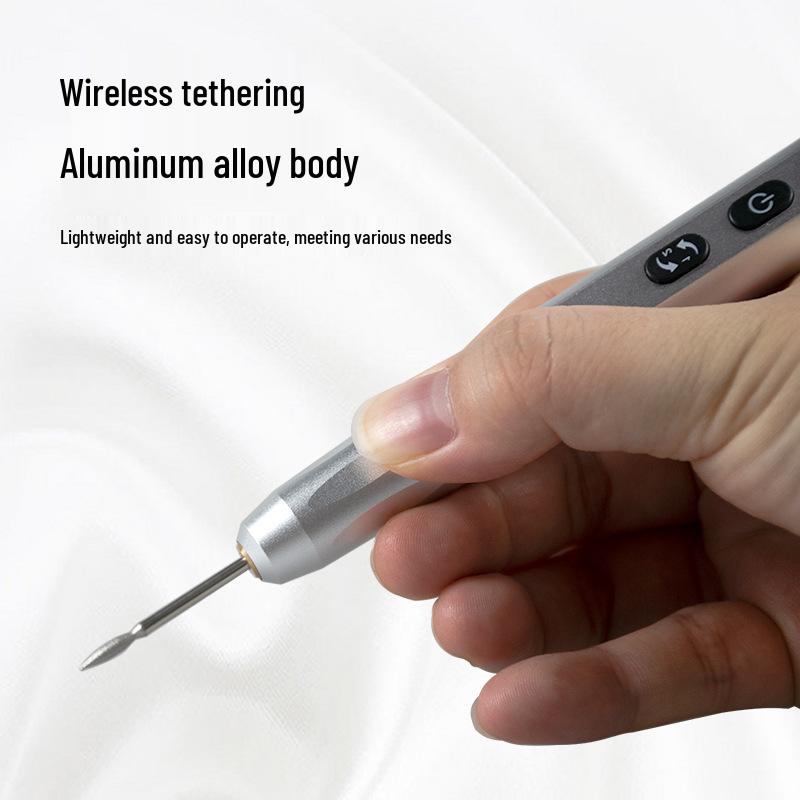 42-in-1 Portable Mini Grinder & Engraving Tool - Lithium Battery Powered for Nail Art, Carving, Polishing, and Engraving