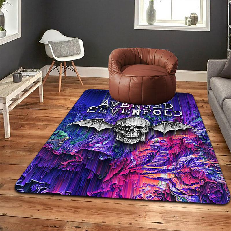 Avenged Sevenfold Rug Floor Mat for Living Room or Bedroom Soft and Comfortable Carpet a Gift for Birthday and Holiday.SFF0917545