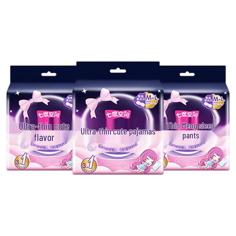 

Ультратонкие ночные менструальные штаны для сна Space 7 (12 шт.)