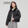 SNOWFLYING Women's Short Stand-Collar Down Jacket