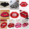 Hot Selling Halloween Door Mat Absorbent Non-slip Bath Mat Pumpkin Skull Lip Creative Gift Floor Rug