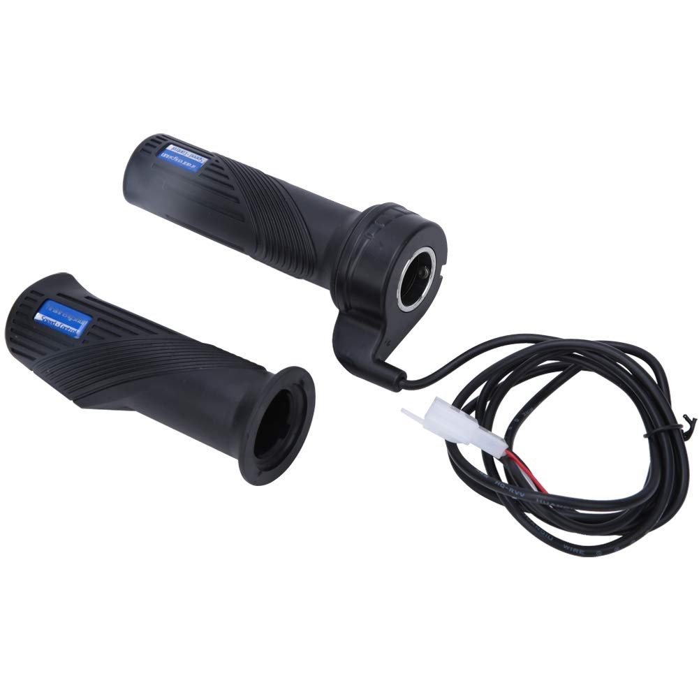 E-Bike Throttle Grip Electric Bicycle Throttle E-Bike Controller Set Scooter Tricycle Stable Speed Control 1 Pair Replacement