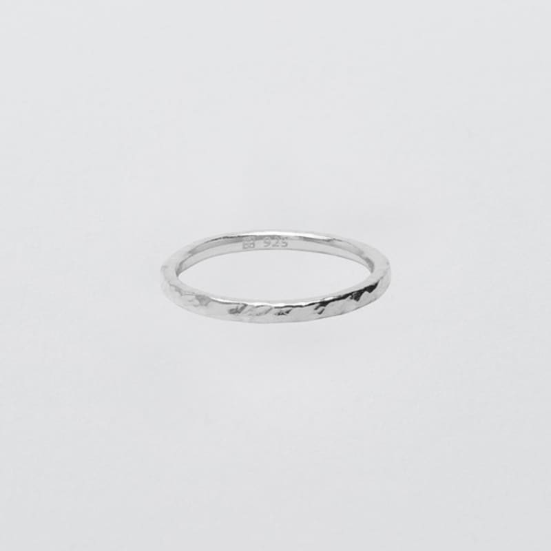 Another Layer Hammer Ring (silver925)(2color)