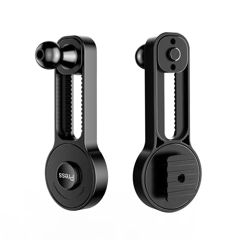 Telescopic Adjustable Vehicle Mobile Phone Bracket 360 Degree Rotating Vehicle Bracket Extension Rod Bracket Accessories