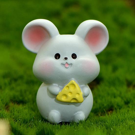 Miniature Statue Display Durable for Decoration Multicolor Colorful Resin Miniature Figurine Convenient Eye-catching Bright-colored