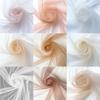 1 Yard Brown Nude Nylon Tulle Fabric Super Soft Fine Mesh DIY Sewing Pageant Wedding Decoration Girls Birthday Dress Material