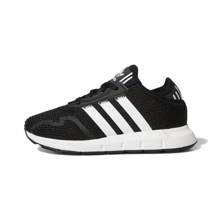 (PS) adidas originals Swift Run X Black White Kids FY2166 EU 28