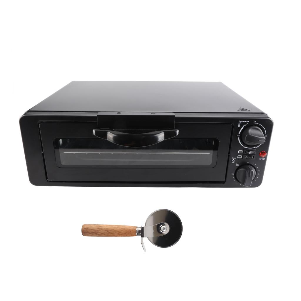 Indoor Pizza Oven 1200W Stainless Steel Multipurpose Portable Countertop Electric Pizza Cooker
