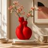 3D-gedruckte Katze umarmende Vase Lustige Stifteaufbewahrung Geschenke Heimdekoration Büro Schreibtisch