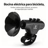 Bocina eléctrica para bicicleta, timbre ruidoso para ciclismo, accesorio de seguridad para manillar