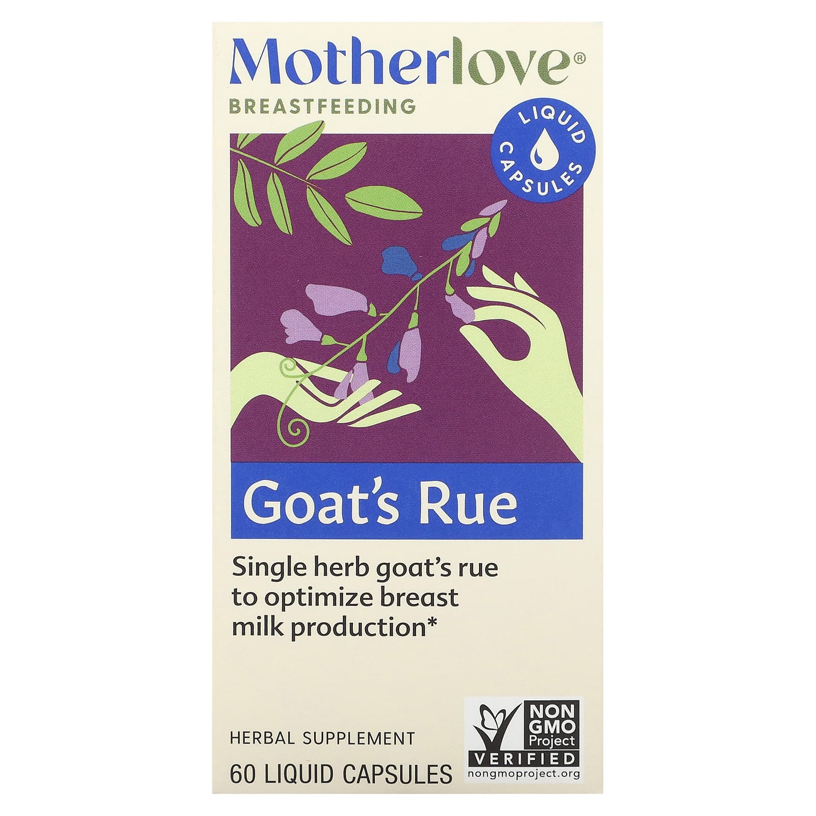 

Breastfeeding, Goat Srue, 60 Liquid Capsules (525Mg per Capsule)