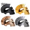 Holiday Cat Apparel Roman Centurion Helmet, 3D Printed Warrior Mask, Creative Pet Accessory Funny Cosplay Mask for Party Costume Accessories