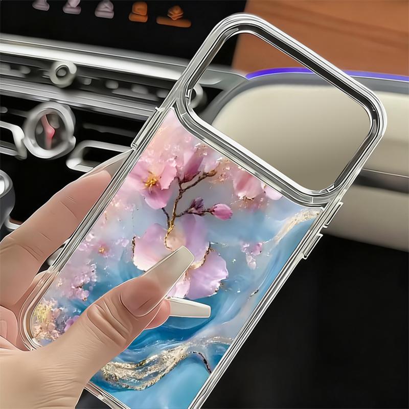 Golden Marble Pattern Phone Case For iPhone 17 Pro Max Plating Lens Frame Clear Soft Cover For iPhone 16 15 14 13 Pro Max 11 16E 17E