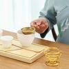 Heat Resistant Tea Strainer No Odor Anti-Rust Japanese Tea Aromatherapy Household Products - Gold