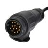 13 Pin Trailer Plug Wiring Spring Cable Connector Adapter for Trailer Caravan