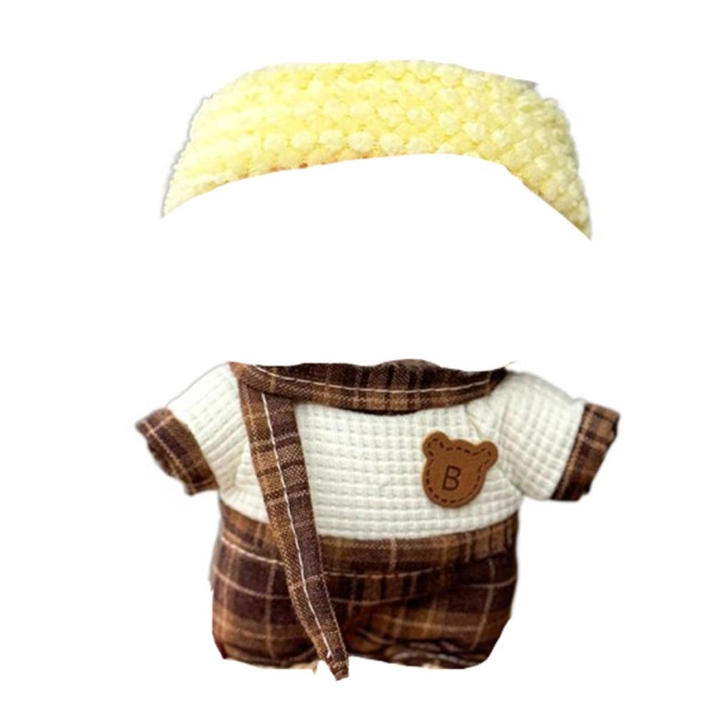 

1 набір Одяг для ляльки Dress Up Labubu Мультяшний плюшевий одяг для ляльок для 17 см Labubu style 3