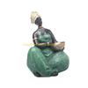 92MF Decorsative Sculptures Resin African Woman Statues Home Decors Shelf Decors Accents