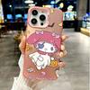 Colorful Kuromi Melody Case For Iphone 17 Pro Max 17 Air 16 15 14 11 12 13 Pro Max 16 Plus 16e 13 Mini Cinnamoroll Hard Cover