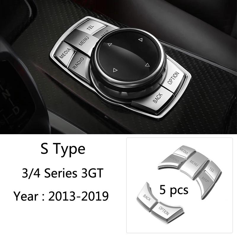 ABS Carbon Fiber Center Console Lid Armrest Box Trim Protective Cover For BMW 3 4Series3GT F30 F31 F34 F36 320i Car Accessories