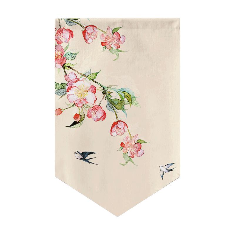 Chinese Decor Traditional Curtain Kitchen Short Curtain Noren Shop Japanese Style Curtain Small Window Restaurant Sushi Decor