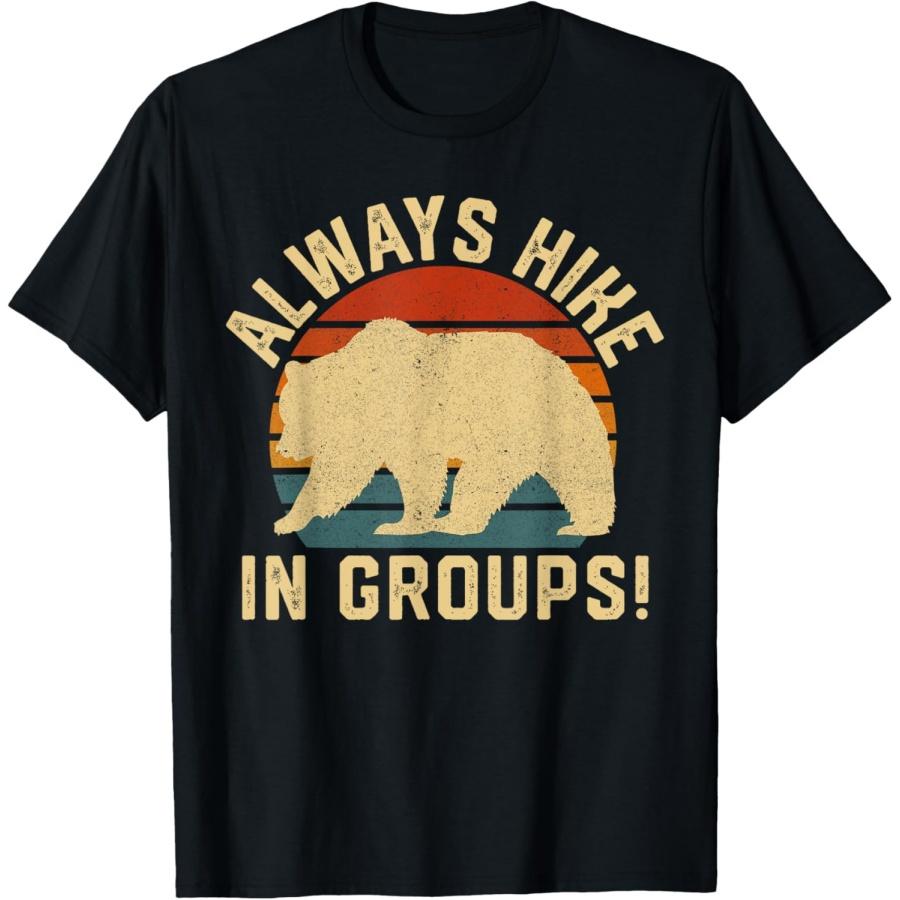 Смешная Винтажная Футболка с Медведем, Кемпингом, Аляской, Горами XXXXXL чёрный