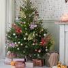 Xmas Floral Stem Multifunctional 42cm Dazzling Artificial Xmas Pick for Wedding Party Company Events
