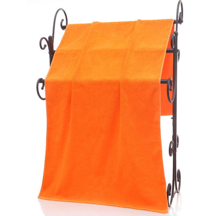 Flame Retardant Cotton Bath Towel for Therapy & Salon Use - Stain Resistant Dark Color