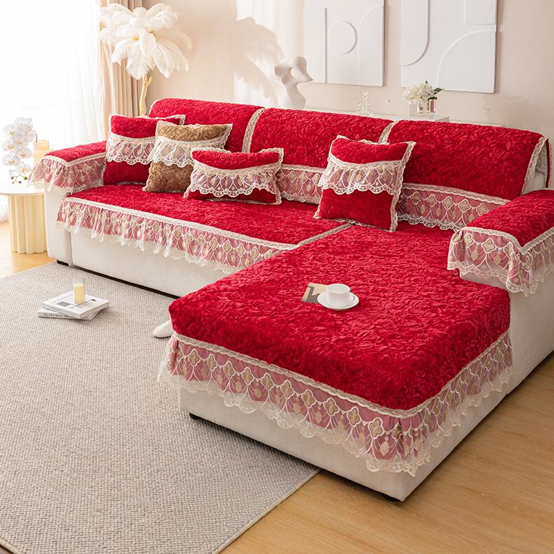 

Тканевый чехол для дивана High Sense Four Seasons, универсальный нескользящий чехол для дивана, полностью покрытый цельный простой универсальный чехол для дивана 70*70cm