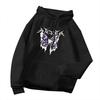 Women's Fashion Casual Printed Hooded Sweatshirt Long Sleeve Tops