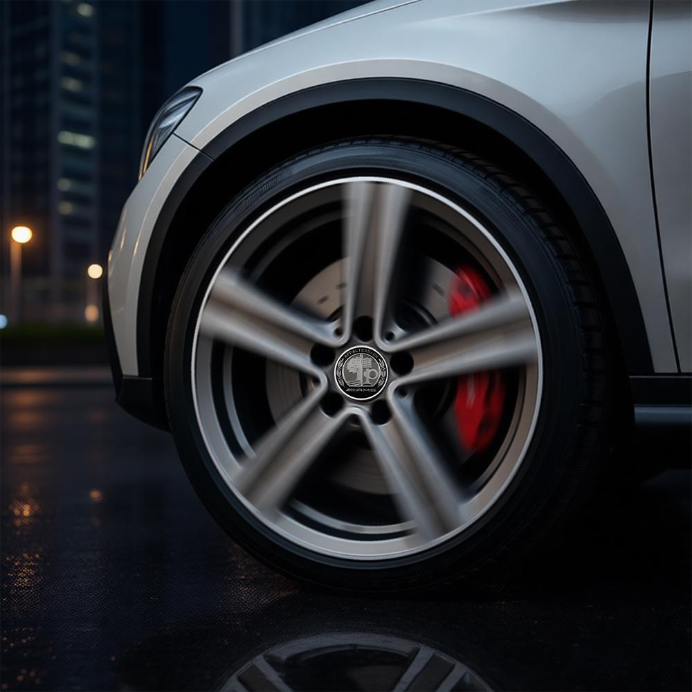 75MM For Mercedes Benz AMG C200 C260 C300 W108 W124 W126 W140 W168 W169 W176 Car Wheel Center Hub Caps Wheel Cover Replacement