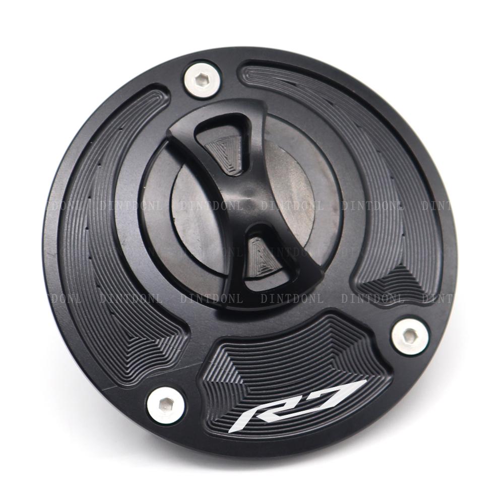 

Крышка топливного бака для YAMAHA YZF-R7 2022, быстросъемная вращающаяся алюминиевая масляная крышка YZFR7 R7, гоночный мотоцикл