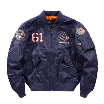 Air Force Embroidered Jacket Men 'S Flight Jacket Men 'S Embroidered Baseball Uniform