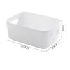 Storage Organizer Box Desktop Cosmetics Storage Sundries Organizer Storage Basket Plastic Snacks Home Kitchen Storage Box