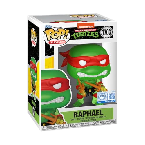 FUNKO Pop! Teenage Mutant Ninja Turtles Raphael Translucent Green TV Figure