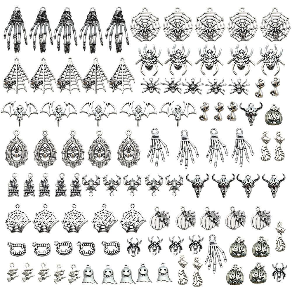 Tibetan Silver Charms: 100/300pcs for DIY Jewelry - Small Pendants for Bracelets & Necklaces, Alloy Accessories