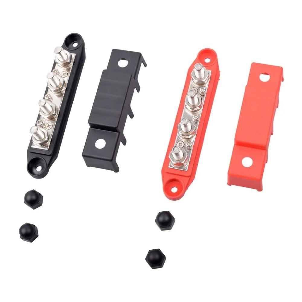 4 Studs Power Distribution Blocks Insulation Base Studs Junction Block Premium Wiring Stud Rows  RV
