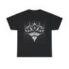 Unisex Adult T Shirt Elegant Art Deco Geometric Black Chandelier Design Retro