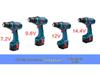 Compatible Lithium Battery 18650 for BOSCH 7.2V-14.4V Cordless and Pistol Drill GSR12-2.