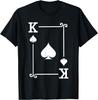 Playing Cards Costume Acekqj1098765432 Diamonds Card Poker Tshirt Unisex Summer Streetwear Tops Camiseta