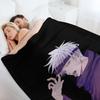gojo Throw Blanket Large Travel cosplay anime Blankets For Baby Blankets