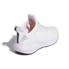 Adidas Alphabounce 3 Comfortable Simple Fabric Non-Slip Durable Low-Top Marathon Running Shoes Women sneaker Crystal-White Silver EG1389